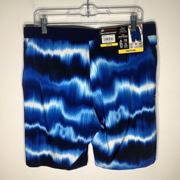 Zeroxposur Mens Swim Trunks Navy Ray Size Medium NWT - Picture 3 of 12